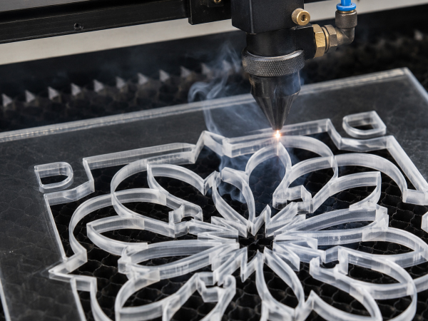 Laser cutting akrilik